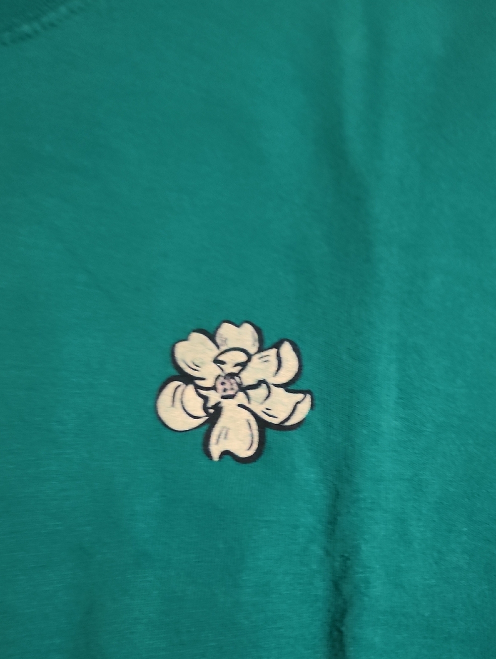 Ladies Its A Girl Thing Teal Crewneck Short Sleeve Shirt - Casual Everyday Tee - Picture 2 of 4